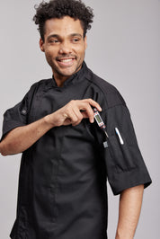 Chaqueta Prime Chef Unisex Tampa Negra