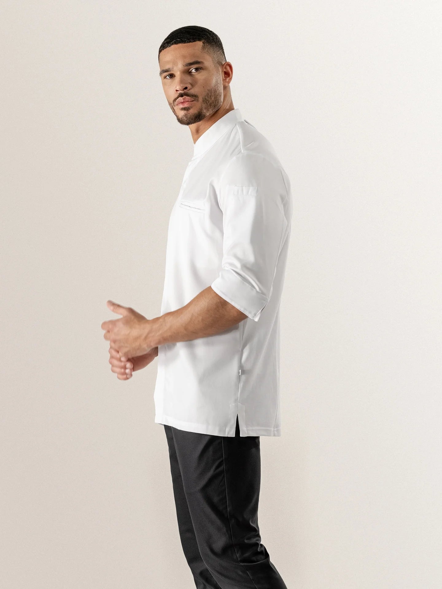 Chaqueta Le Nouveau Chef Fabian Blanca