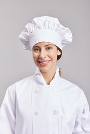 Gorro Champiñón Prime Chef Blanco