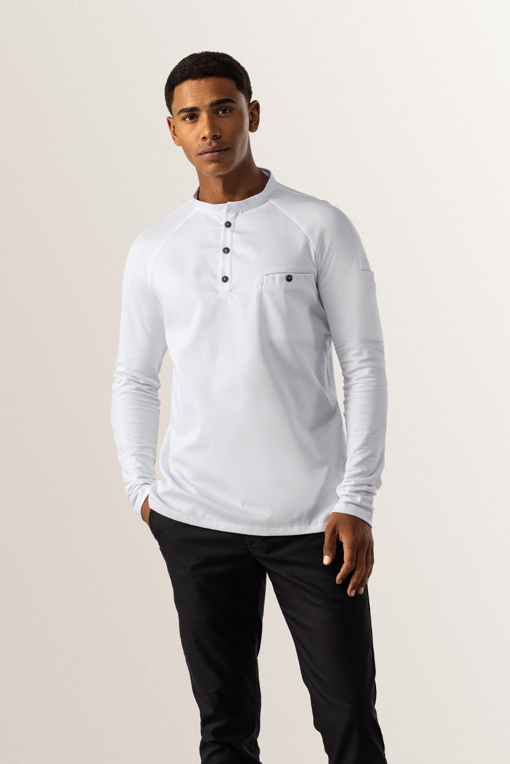 Chaqueta Le Nouveau Chef Elias Blanca