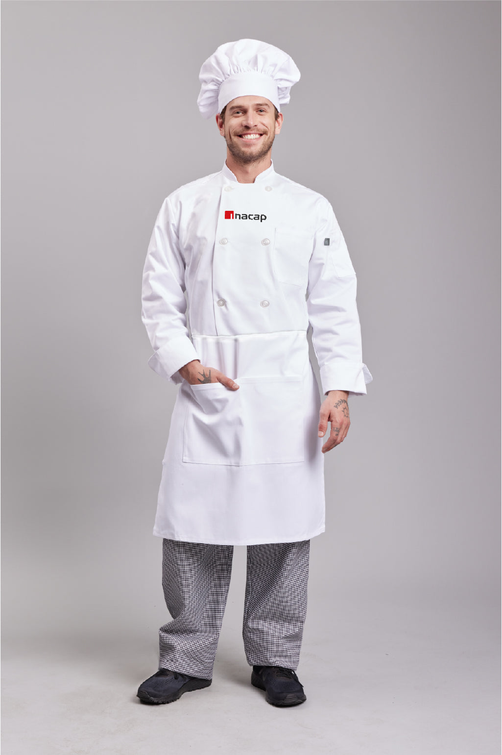 Set Uniforme Estudiante Cocina Inacap Oficial Unisex
