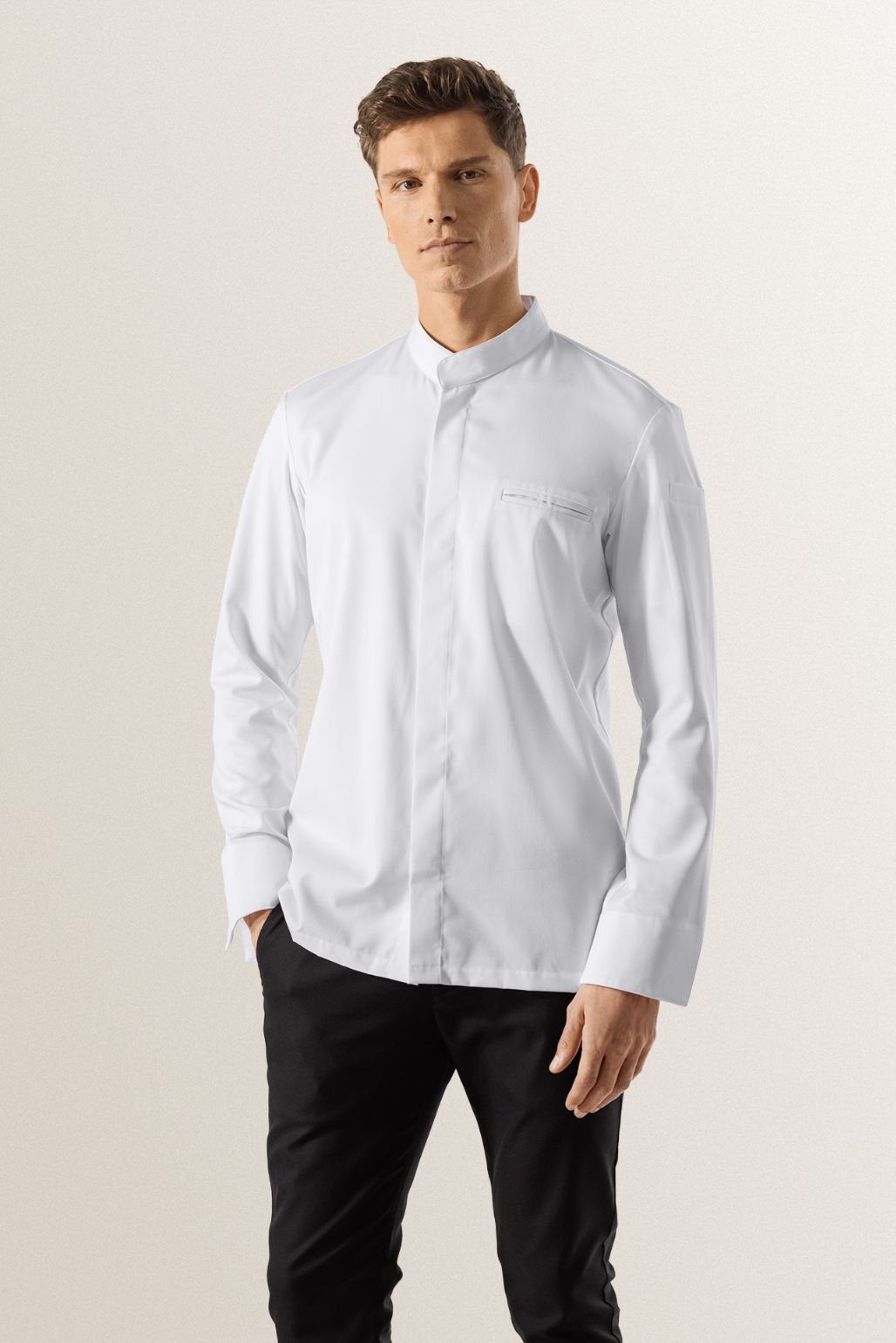Chaqueta Le Nouveau Chef Alain Blanca