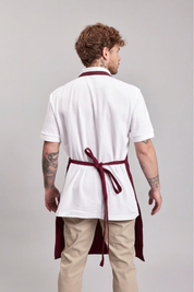Delantal Pechera Prime Chef Gladstone Burgundy