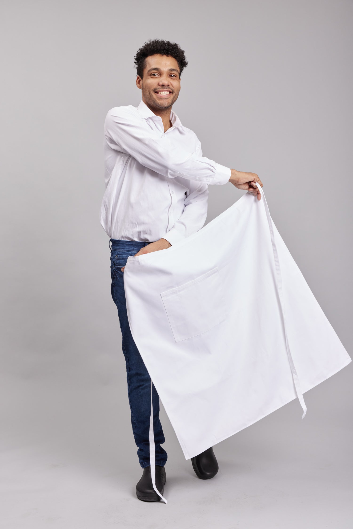 Mandil Prime Chef Blanco