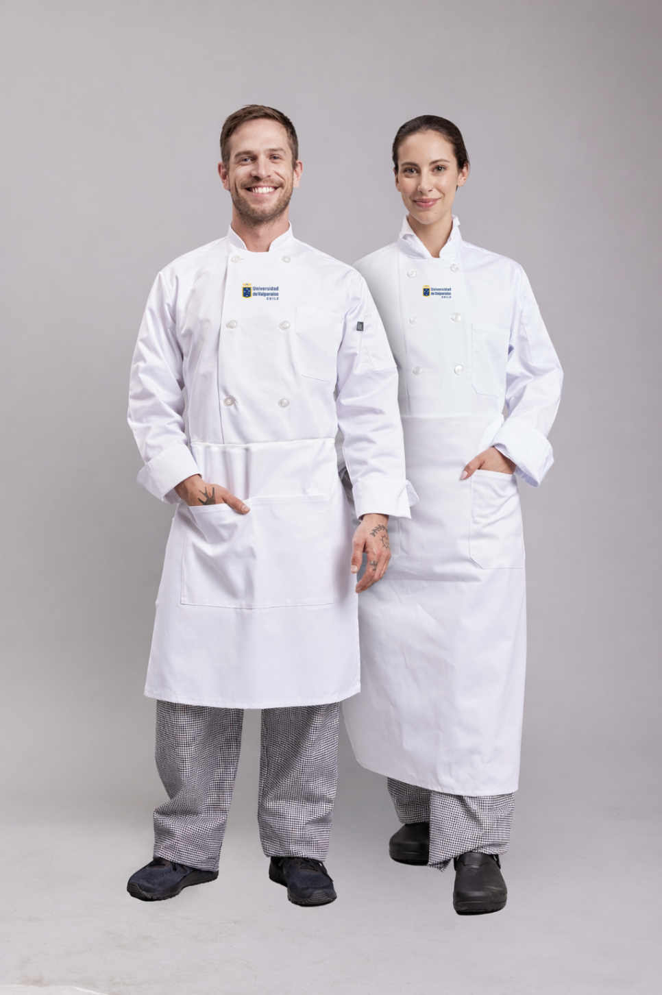Set Uniforme Estudiante Cocina Universidad de Valparaíso Unisex
