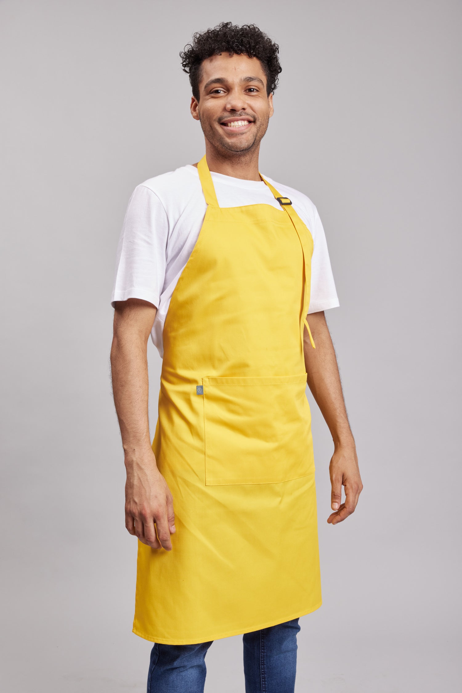 Delantal Pechera Prime Chef Darwin Amarillo