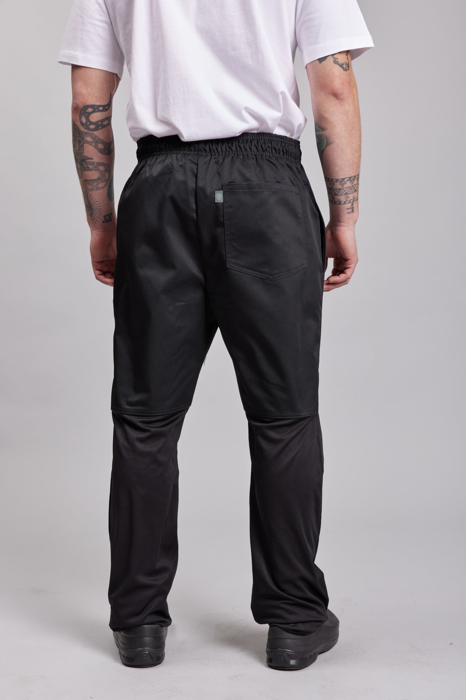 Pantalón Slim Cool Mesh Negro Unisex