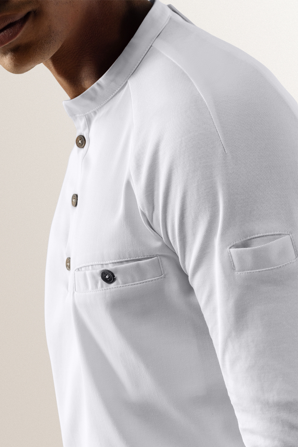 Chaqueta Le Nouveau Chef Elias Blanca