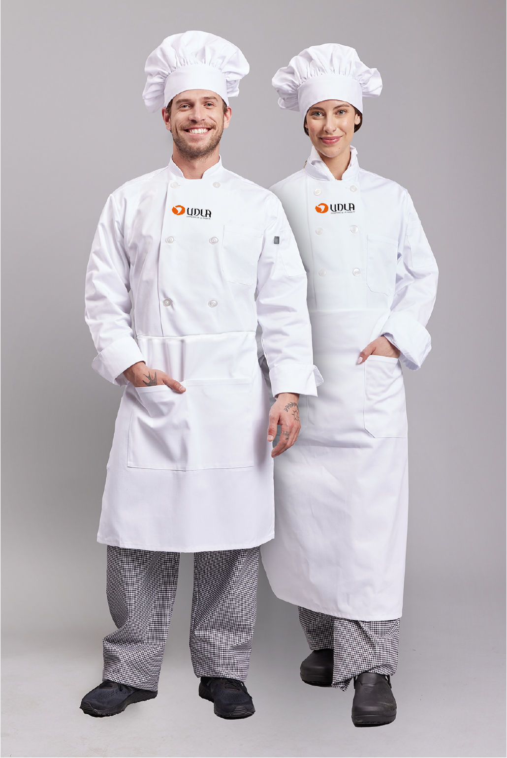 Set Uniforme Estudiante Cocina UDLA Clásico Mujer