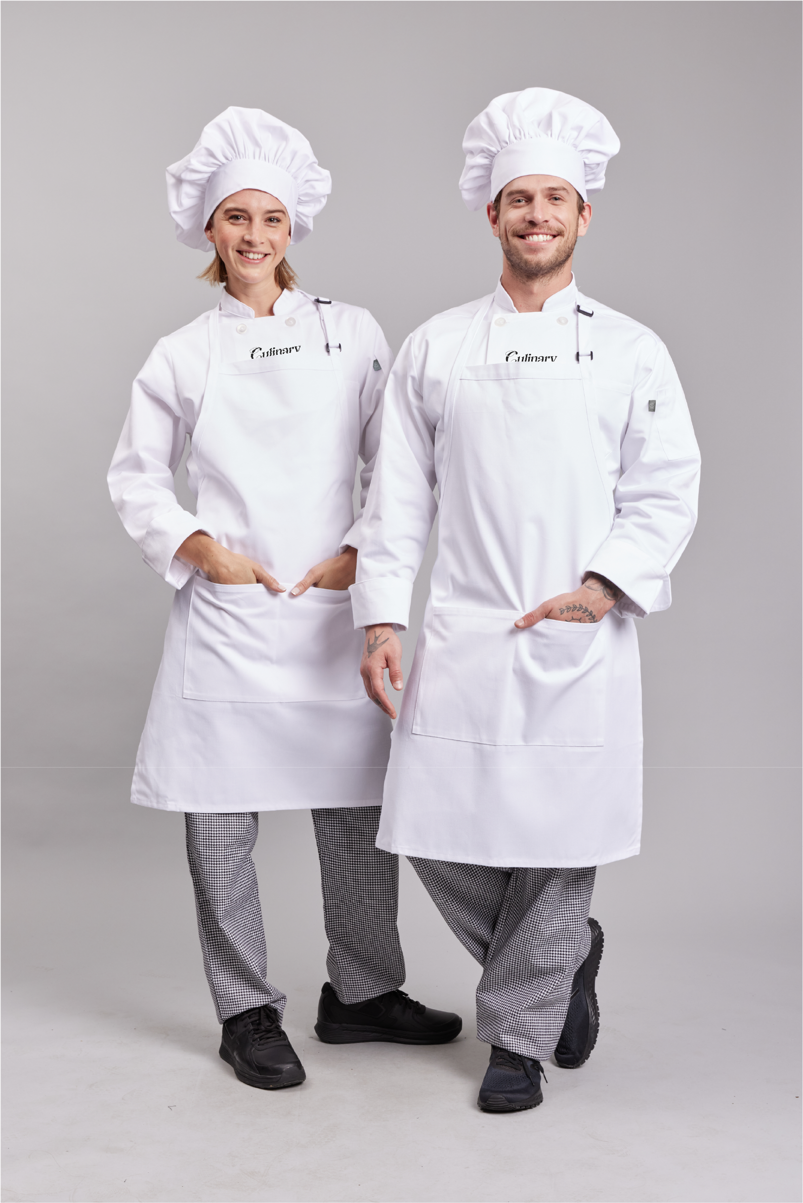 Set Uniforme Estudiante Cocina Culinary Inicial Mujer