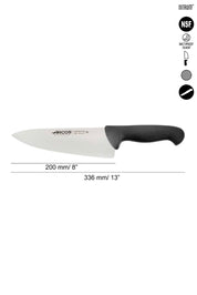 Cuchillo medio golpe Arcos 20cm Línea 2900