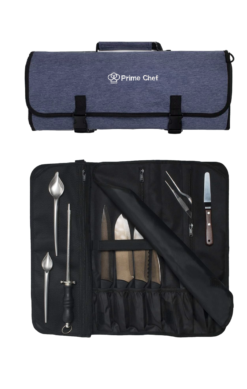 Bolso porta cuchillos Azul Prime Chef