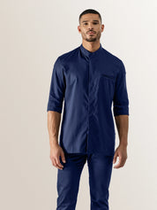 Chaqueta Le Nouveau Chef Fabian Patriot Blue