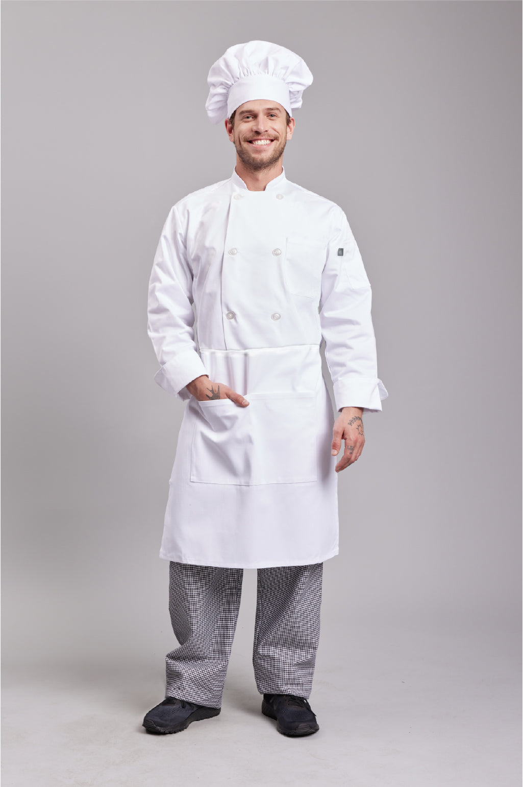 Set Uniforme Estudiante Cocina Inacap Oficial Unisex