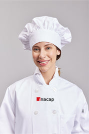 Set Uniforme Estudiante Cocina Inacap Oficial Mujer