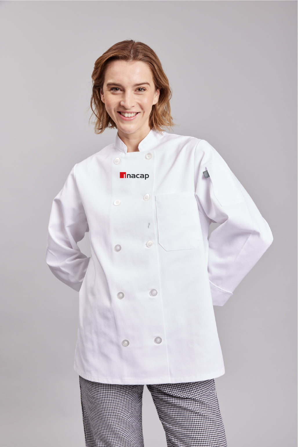 Set Uniforme Estudiante Cocina Inacap Oficial Mujer