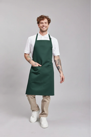 Delantal Pechera Prime Chef Sydney Verde Hunter