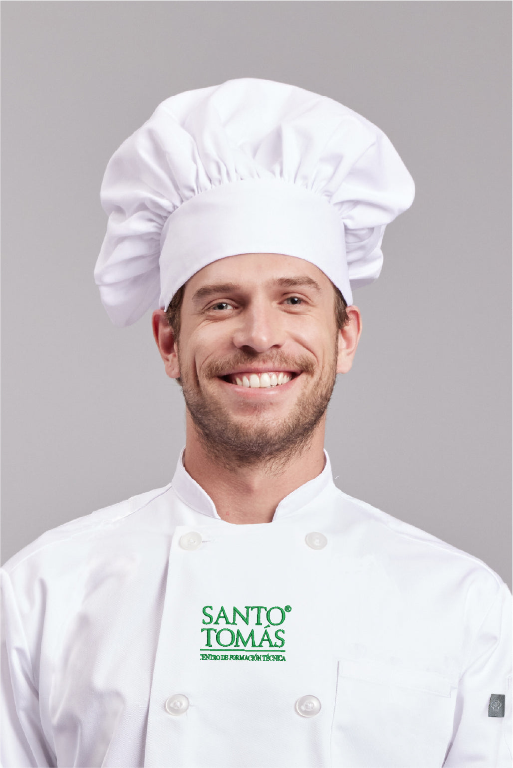 Set Uniforme Estudiante Cocina Universidad Santo Tomás Clásico Unisex